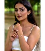 Mitali Jain Phase Gold Full Moon Enamel Bracelet