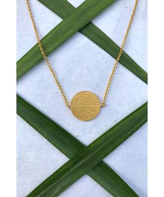 Mitali Jain Phase Gold New Moon Enamel Necklace 3