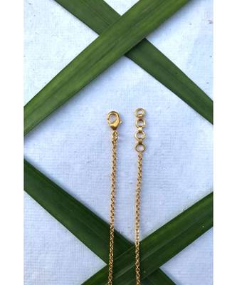 Mitali Jain Phase Gold Half Moon Enamel Necklace 5