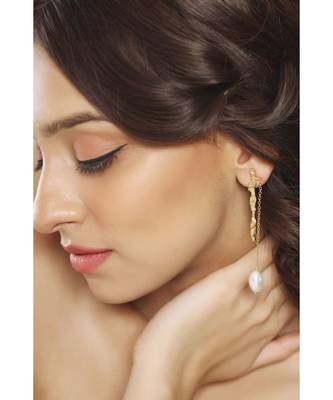 Mitali Jain Claudia Gold Vintage Dangle Earrings 1