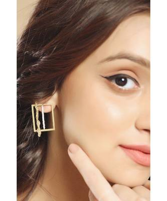 Mitali Jain Amelia Gold Statement Studs 2