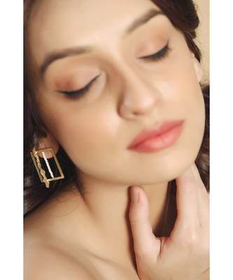 Mitali Jain Amelia Gold Statement Studs 3