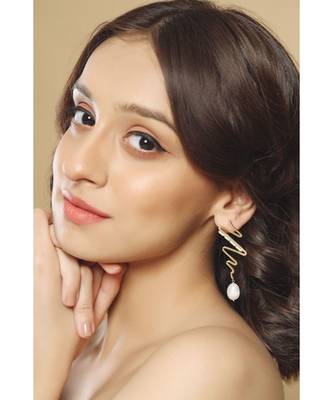 Mitali Jain Frida Gold Statement Earrings 1