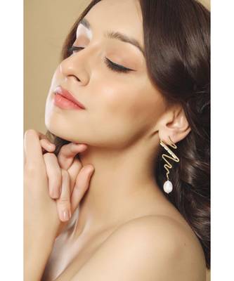 Mitali Jain Frida Gold Statement Earrings 2