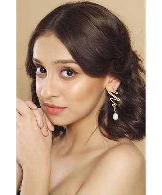 Mitali Jain Frida Gold Statement Earrings 3