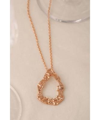Mitali Jain Victoria Rose Gold Delicate Necklace 2