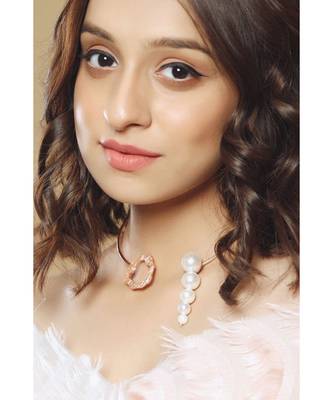 Mitali Jain Audrey Rose Gold Statement Choker 3