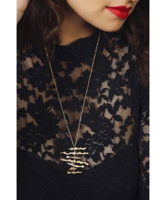 Mitali Jain Marianne Gold Statement Necklace 2