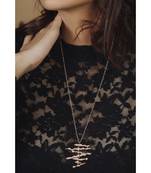 Mitali Jain Marianne Rose Gold Statement Necklace