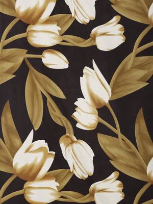 BROWN AND YELLOW FLORAL 20 TC Cotton  SINGLE Bedsheet with  Pillow Cover 3