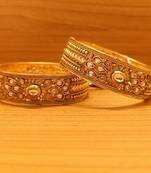 Gold bangles-and-bracelets