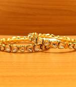 White bangles-and-bracelets