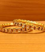 White bangles-and-bracelets