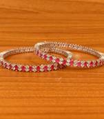 Red bangles-and-bracelets