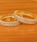 White bangles-and-bracelets
