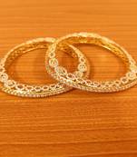 White bangles-and-bracelets