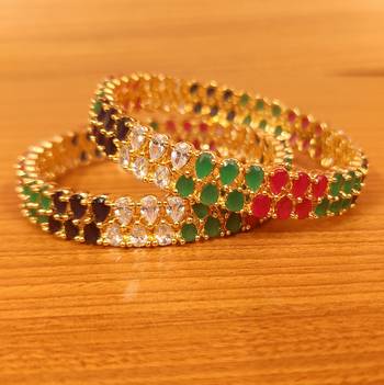 Multicolor bangles-and-bracelets 1
