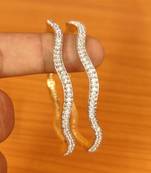 White bangles-and-bracelets