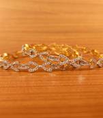 White bangles-and-bracelets