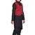 EVERWILLOW ETHNIC WEAR BLACK KURTA PYJAMA WITH RED WAIST COAT JACKET FOR KIDS AND BOYS