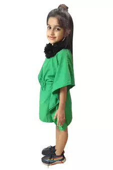 Aglare Crepe,kaftan dress kaftan nighty kaftan kurtis kaftan top fur collar
