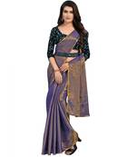 banarasi silk soild saree with havey blouse pice&With Havey Belt