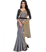 banarasi silk soild saree with havey blouse pice&With Havey Belt