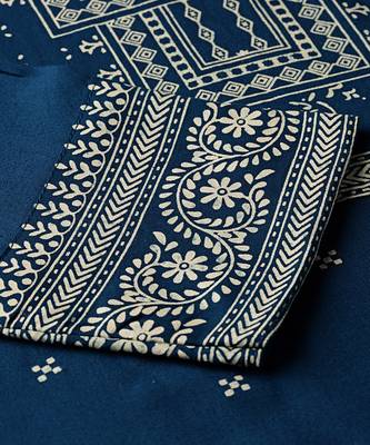 Teal-blue woven rayon combo-kurtis 5
