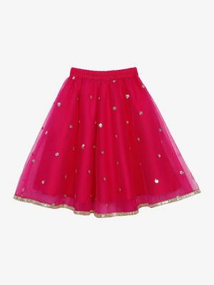 Saka Designs Yellow Choli With Embroidery And Sequenced Lehenga 3