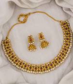 Gold spinel necklaces
