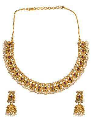 Gold spinel necklaces 2