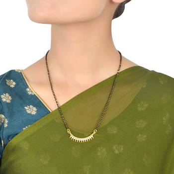 White American Diamond Mangalsutra 3