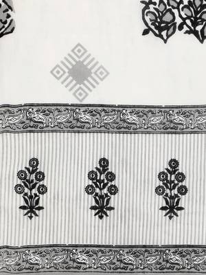 White printed cotton cotton-kurtis 5
