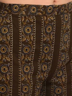 Green printed cotton cotton-kurtis 5
