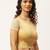 VASTRANAND Women Beige Solid Stretchable Saree Blouse With Lace & Beaded Detail