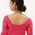 VASTRANAND Women Pink Solid Stretchable Ari Work Saree Blouse