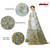 Multicolor Digital Print Pure Linen Cotton Saree with Blouse Piece