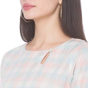 Multicolor woven viscose rayon long-kurtis 5