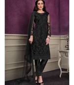 Black Net Party Wear Salwar Kameez