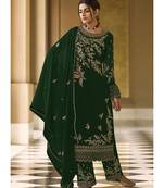 Green Georgette Party Wear Salwar Kameez