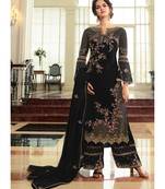 Black Georgette Party Wear Salwar Kameez