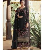 Black Georgette Party Wear Salwar Kameez