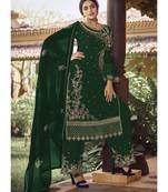 Green Georgette Party Wear Salwar Kameez