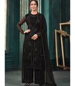 Black Net Party Wear Salwar Kameez