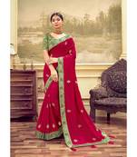 Sumaya Rani colour blooming vichita silk fabrics Sareee