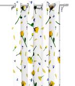White Polyester Digital Printed Curtains