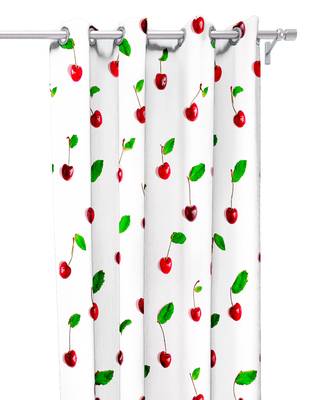 White Polyester Digital Printed Curtains 1