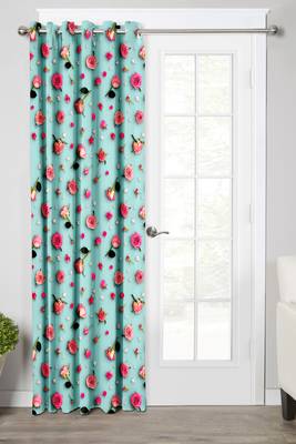 Green Polyester Digital Printed Curtains 2