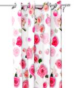 White Polyester Digital Printed Curtains