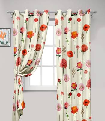 Multi Polyester Digital Printed Curtains 3